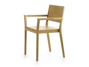 Esse PS/VS, Stapelbare Sessel aus Holz