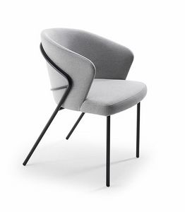 Corfu Met, Moderner Sessel aus Metall