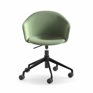 Mni Armshell fabric HO, Home-Office-Sessel mit hhenverstellbarem Untergestell