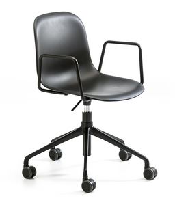 Mni Plastic AR-HO, Stuhl mit Rdern fr Bro, hhenverstellbar
