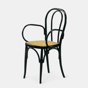 Praga 501 P sessel, Stuhl aus dampfgebogenem Holz, mit Armlehnen