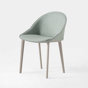 Kross Plus, Moderner Stuhl mit voll gepolsterter Sitzschale
