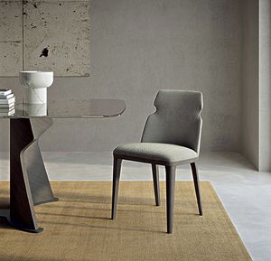 SE60 Shape Stuhl, Gepolsterter Esszimmerstuhl
