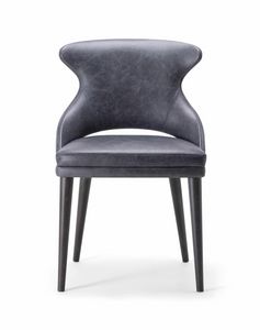 WINGS SIDE CHAIR 076 S, Stuhl mit einem raffinierten und zeitgemen Design