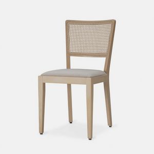 Ristora 123 Sthle, Stuhl mit Rckenlehne aus Rohrstroh