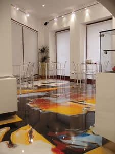 Artistic resin floors 2, Harzboden, fr Geschfte und Bars
