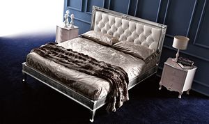 Clara Art. 882, Klassisches Bett mit klaren und eleganten Linien