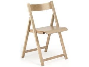 194, Leichte Stuhl, aus Holz, zusammenklappbar, fr Restaurant und zu Hause