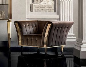 DIAMANTE Sessel, Sessel mit einem klassischen Design, fr raffinierte Wohnzimmer