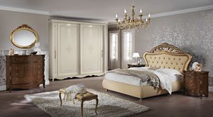 Angelica, Schlafzimmer im klassischen Stil mit luxurisen Details