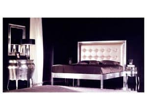 Art. 1791 Diana, Geschnitzten Bett, ko-Leder-Kopfteil, fr Hotel
