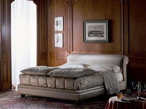 Caravaggio, Luxus klassischen Bett gepolstert, fr Hotelzimmer