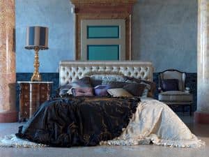 Tintoretto, Luxurises Bett, capitonn, fr klassische badrooms