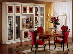 Display bookcase 731 A2, Luxury klassische Bcherregal aus Holz