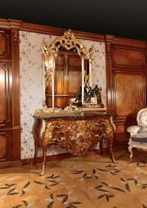 Art. 399, Intarsien Kommode fr luxurise Zimmer, mit goldenen Spiegel