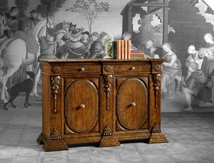 Art. 822 Sideboard, Klassisches Sideboard mit kleinen Abmessungen