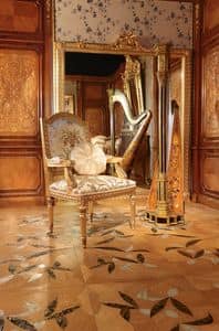 Art. 65, Geschnitzten vergoldeten Stuhl fr Luxus-Esszimmer