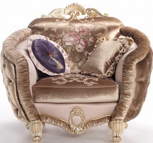 Isabelle Sessel, Umhllender Sessel mit luxurisen Details