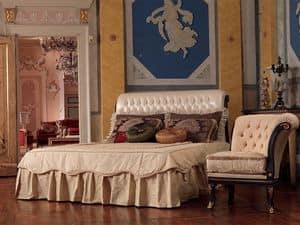 Rembrant Sessel, Sessel mit klassischen Linien, gesteppt, fr Wohnzimmer