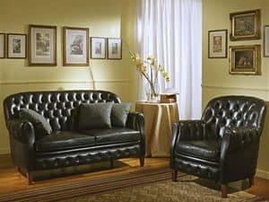 Bulbas Divano Capitonn, Luxus klassisches Sofa, capitonn, fr Hotelhallen und Wohnzimmer
