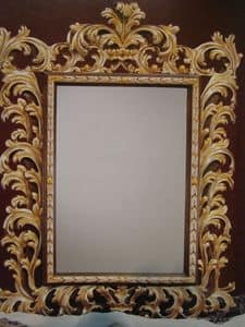 Art. 101G, Spiegel mit Rahmen, klassischen Luxus, Stil '700 Tuscan