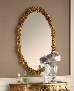 Art. 801, Ovaler geschnitzter Spiegel