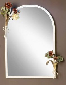 SP.8055, Spiegel mit Rahmen mit Blumenschmuck