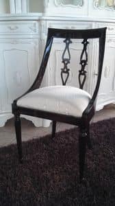 2290 STUHL, Stuhl mit geschwungener Rckenlehne, englischer Stil