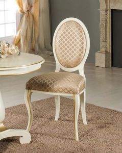 Art. 3766, Klassischer Stuhl mit ovaler Rckenlehne