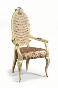 Art. 502p, Stuhl mit gepolsterten Armlehnen und Rckenlehne in Zuckerrohr