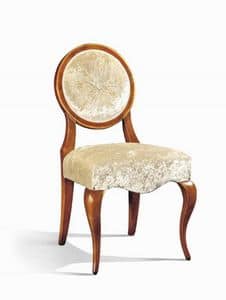 Art. 510s, Klassischer Stuhl mit ovaler Rckenlehne, fr Restaurants