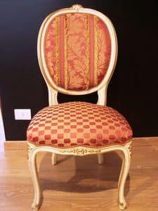 Art. 830, Luxus klassischer Stuhl fr zu Hause, im Stil Louis XV