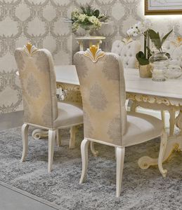 Diamante Art. 2623, Stuhl mit dekorativen Schnitzereien