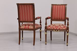 Ercole, Stuhl im kaiserlichen Stil Louis XVI