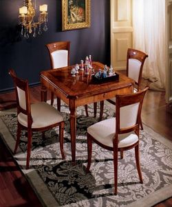 Maggiolini table 799, Luxury klassischen quadratischen Tisch
