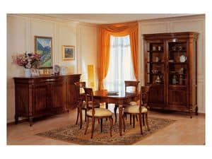 Art. 903 display cabinet '800 Francese, Eleganter Luxus Vitrine, zum Schmuckgeschft