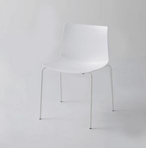 Kanvas 2 NA, Wei lackierter Stuhl