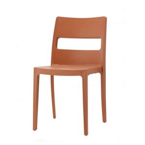 Sai, Stapelbarer Stuhl aus Technopolymer fr den Innen- und Auenbereich