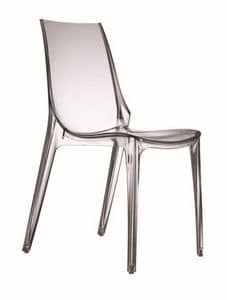 SE 2652, Stuhl aus Polycarbonat, mit Anti-Rutsch-Fe