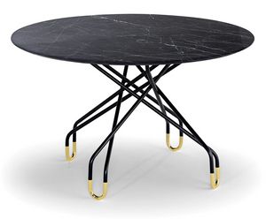 Archimede, Tisch mit ovaler Platte