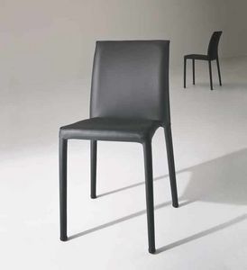 Venezia, Stapelbare Stuhl aus Metall fr den Wohn- und Objektbereich
