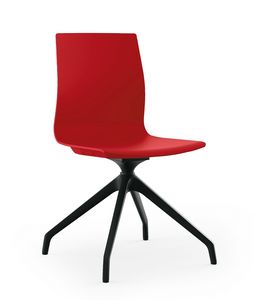 Q3, Stuhl mit Spinnengestell aus Nylon