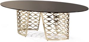 Isidoro Tisch, Moderner Tisch mit ovaler Platte
