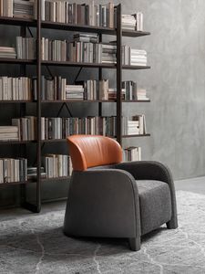 Bucket Lounge Chair, Sessel mit weichen Formen