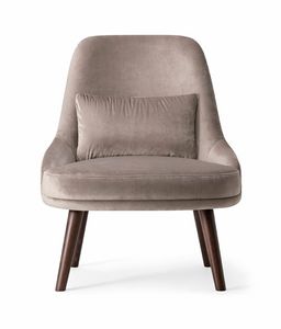 ZOE LOUNGE CHAIR 069 P, Bequemer Sessel