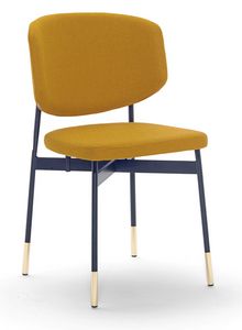 Foulard, Stuhl mit einer bestimmten Metallbasis