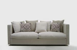 Company, Komfortables Sofa, fr elegante Lounges, mit abnehmbarem Stoffbezug