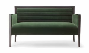 GINEVRA SOFA 031 D, Sofa mit einem strengen Design