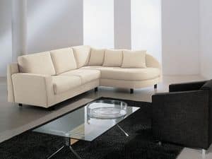 Incontro corner, Sofa aus Polyurethan, mit Dacron, fr Hotel