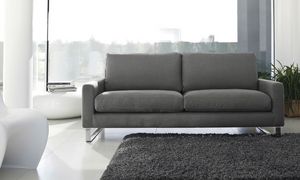 ZAFFIRO, Sofa mit Kufengestell, zeitloses Design